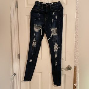 Fashion Nova dark skinny jeans